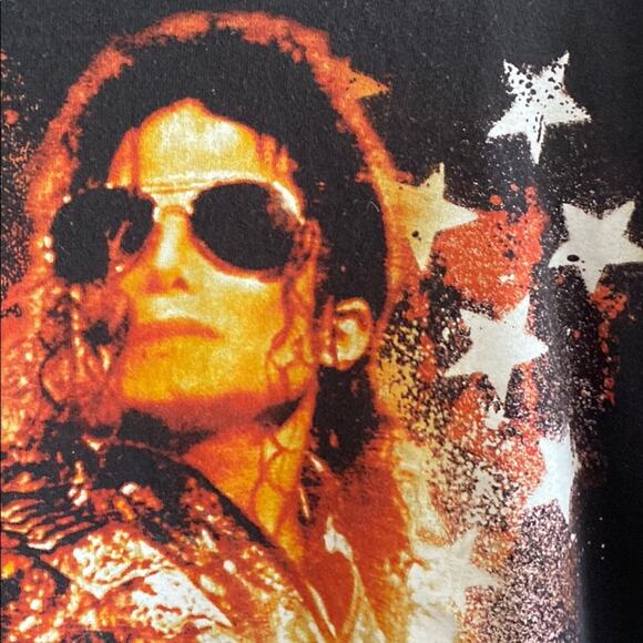 Michael Jackson size L vintage this is it t-shirt top - Picture 4 of 5